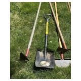 Collection of 12 Various Garden Hand Tools