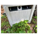 Set of 2 Hose Reels with Storage Box and a Portable Hose Reel with Hoses