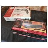 Set of 2 Cordless Screwdrivers - Grabber Rocker 900S and Craftsman 2.4V