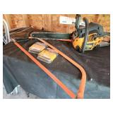 Poulan Pro 35cc Chainsaw with Replacement Chains and Accessories