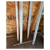 T-Square, Metal Yard Sticks, and Sheet Rock Cutter Tools