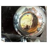 Set of 3 Tow Hitch Ball Mounts with Chrome Balls