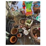 Large Collection of Garden Accessories, Seasonal Yard Decorations, and Lawn/Garden Care