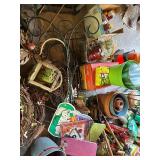 Large Collection of Garden Accessories, Seasonal Yard Decorations, and Lawn/Garden Care