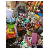 Large Collection of Garden Accessories, Seasonal Yard Decorations, and Lawn/Garden Care