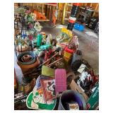 Large Collection of Garden Accessories, Seasonal Yard Decorations, and Lawn/Garden Care