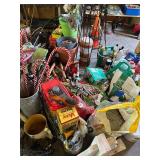Large Collection of Garden Accessories, Seasonal Yard Decorations, and Lawn/Garden Care