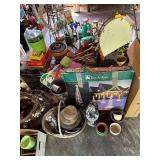 Large Collection of Garden Accessories, Seasonal Yard Decorations, and Lawn/Garden Care