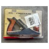 9" Great Neck Smooth Plane in Blister Packaging