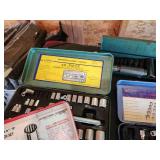 Lot of 3 Socket Wrench Sets with Various Sizes