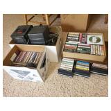 JVC UX-1 Micro Component System with Speakers and Cassette Collection