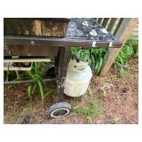 Used Weber Gas Grill with Accessories and Weather Cover