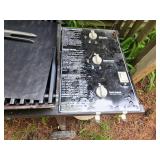 Used Weber Gas Grill with Accessories and Weather Cover