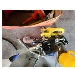 Collection of Automotive Maintenance Tools and Equipment