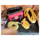 Collection of Industrial Straps and Tool Bag