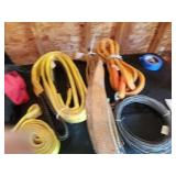 Collection of Industrial Straps and Tool Bag