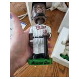 Set of 4 Baseball Bobbleheads Featuring Robin Yount and Minnesota Twins Players