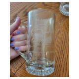 Collection of Glass and Ceramic Mugs and Glassware