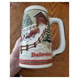 Collection of Glass and Ceramic Mugs and Glassware