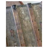 Antique Wood and Metal Steamer Trunk