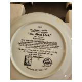 Edwin M. Knowles Duck Plate Collection by Bart Jerner - Set of 4