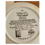 Set of 4 Limited Edition Bradford Exchange Duck Plates with Frames