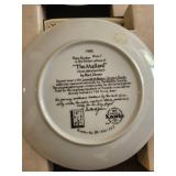 Set of 4 Limited Edition Bradford Exchange Duck Plates with Frames