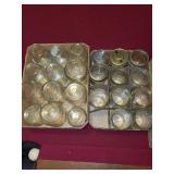 Collection of 30 Assorted Mason Jars for Preserving