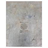 Set of Wear-Ever Aluminum Roaster with Rack and Enamelware Covered Roaster