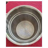 Emeril 8 Quart Stainless Steel Stock Pot with Steamer Insert