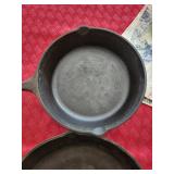 Set of 3 Lodge Cast Iron Skillets