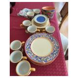 Pfaltzgraff Villa della Luna Dinnerware Set with Plates, Bowls, and Mugs