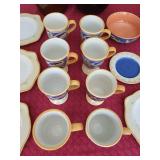 Pfaltzgraff Villa della Luna Dinnerware Set with Plates, Bowls, and Mugs