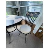 Three-Piece Patio Bistro Set with Stone Mosaic Tabletop