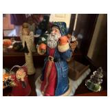 Collection of Ceramic Holiday Decor with Royal Albert Tea Set