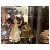 Collection of Ceramic Holiday Decor with Royal Albert Tea Set