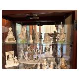 Collection of Snowbabies and Snowbunnies Figurines