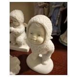 Set of 6 Snowbabies Figurines - Skating, Rowing, and More