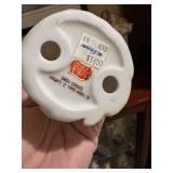 Set of 3 Porcelain Angel Figurines with Musical Instruments