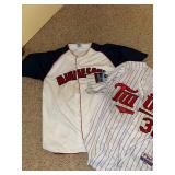 Set of 2 Minnesota Twins Jerseys - XXL Morneau & XL