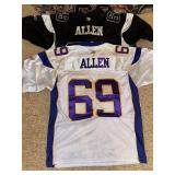 Set of 3 Jared Allen Vikings Football Jerseys