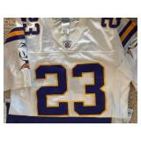 Pair of Minnesota Vikings Jerseys: Harvin #12 and Bennett #23