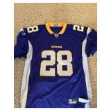 Reebok NFL Minnesota Vikings Adrian Peterson Jersey Size 52