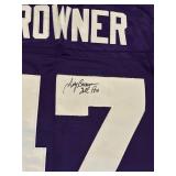 Joey Browner Autographed Minnesota Vikings Jersey, XL