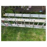 Two Extension Ladders including a 12