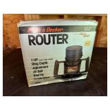 Black & Decker 1 HP Router Model 7604 with Ring Depth Adjustment