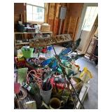 Large Collection of Garden Accessories, Seasonal Yard Decorations, and Lawn/Garden Care