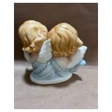 Tilso Pair of Bisque Cherubs
