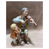 1984 "Play Another One, Grandpa" Enesco Treasured Memories Figurine