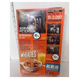 2012 Adrian Peterson AVP Wheaties Box